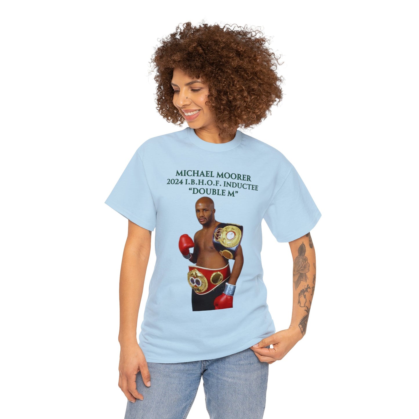 Michael Moorer T-shirt (IBHOF3)