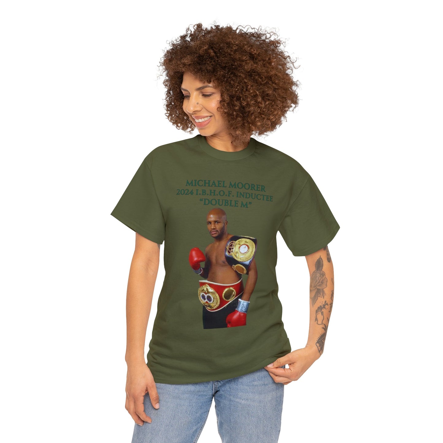 Michael Moorer T-shirt (IBHOF3)