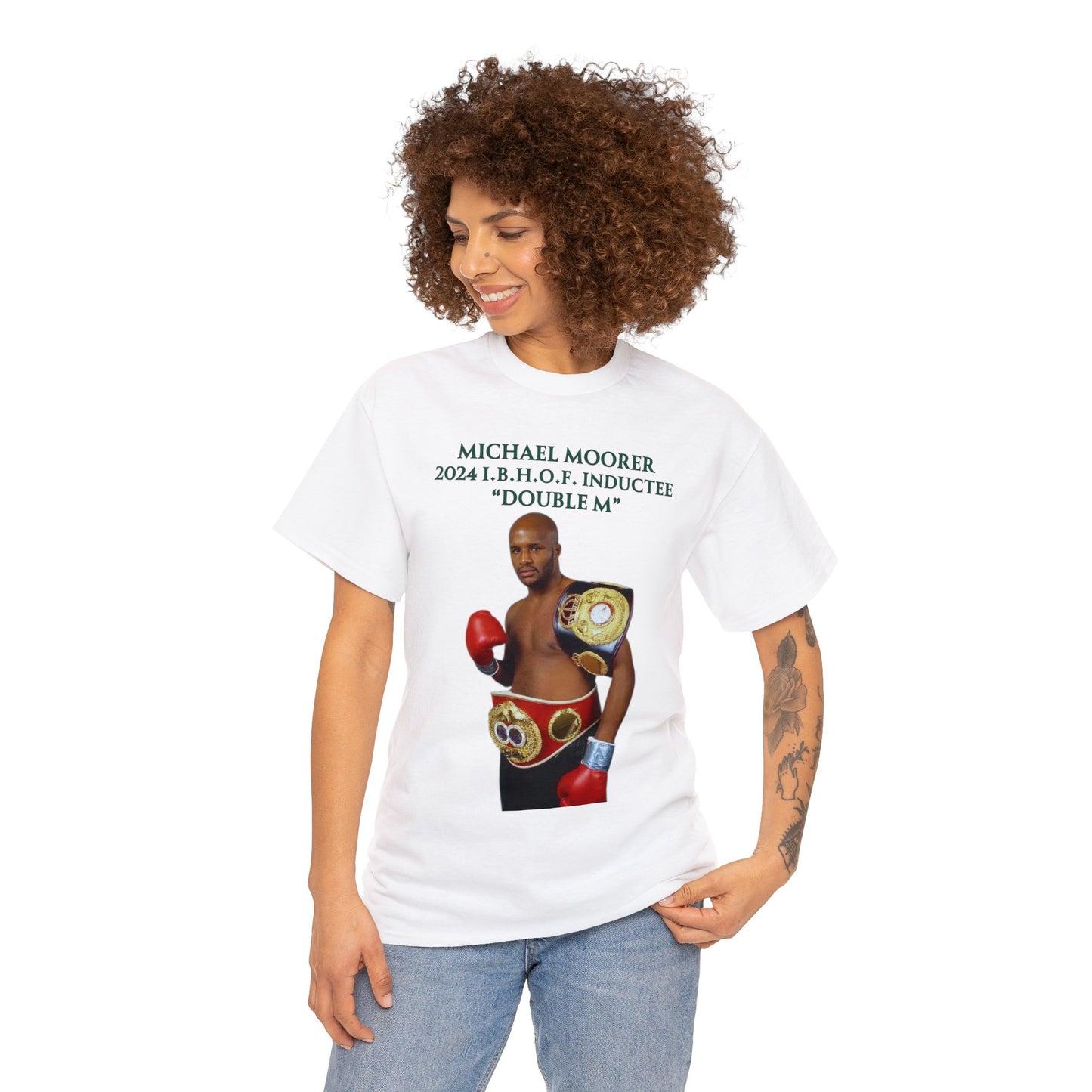 Michael Moorer T-shirt (IBHOF3)